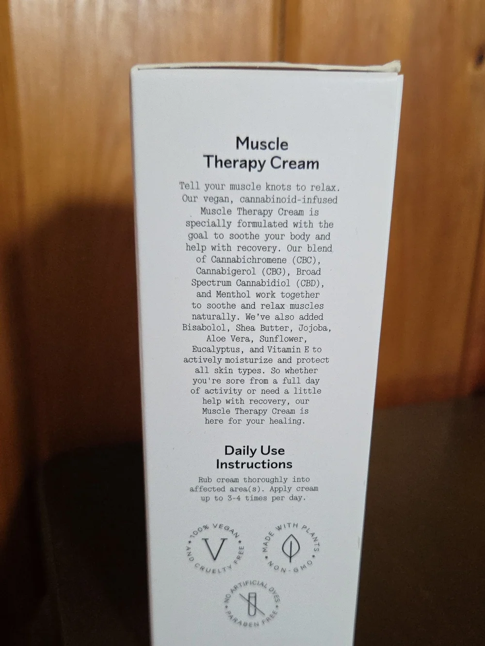 Barker Wellness Co Muscle Therapy Cream